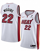 Men's Miami Heat #22 Andrew Wiggins White 2025 Association Edition Swingman Stitched Jersey Dzhi,baseball caps,new era cap wholesale,wholesale hats